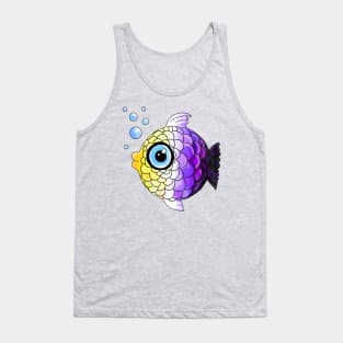 Non-binary fish Tank Top